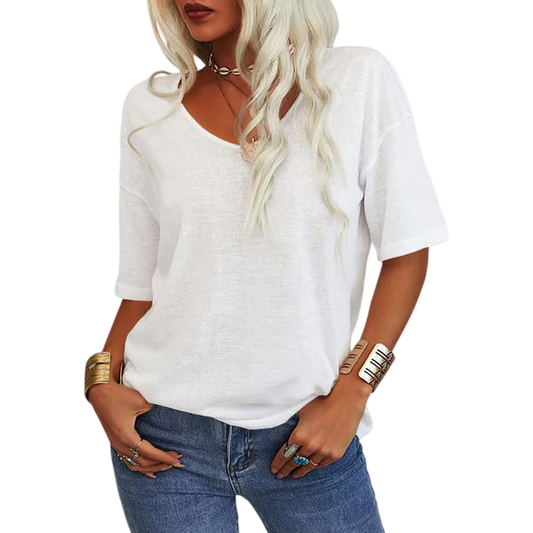Krisanta™ | Loose Lightweight Minimalist T-Shirt