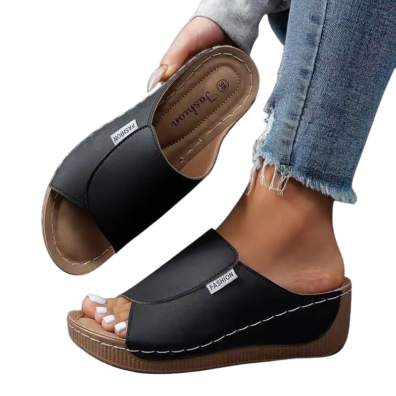 Skyla – Sandales plates confortables