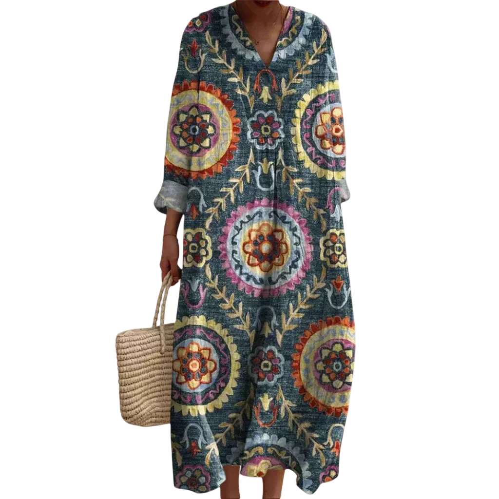 Robe géométrique Leya