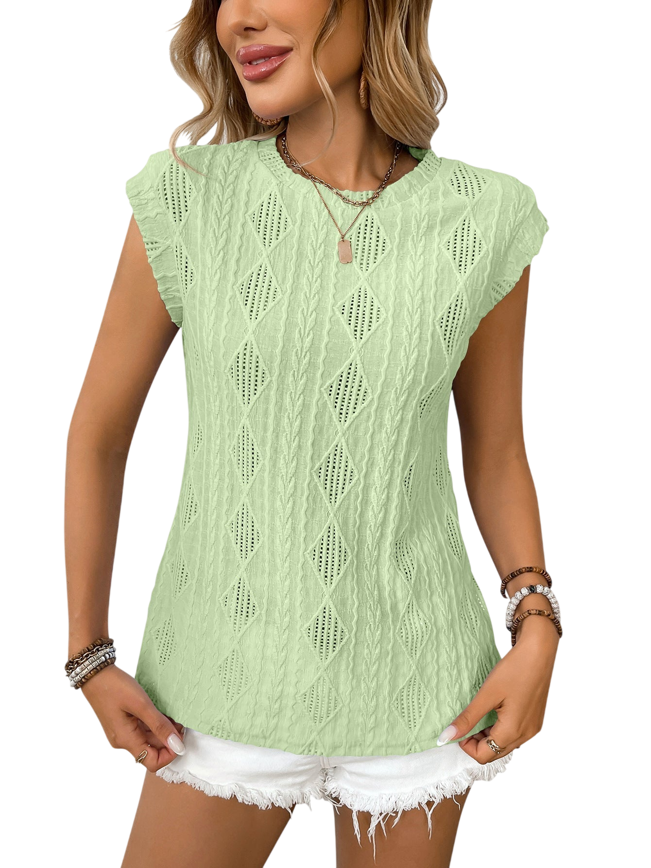Delice™ | Women Lightweight Knit Chic Tee