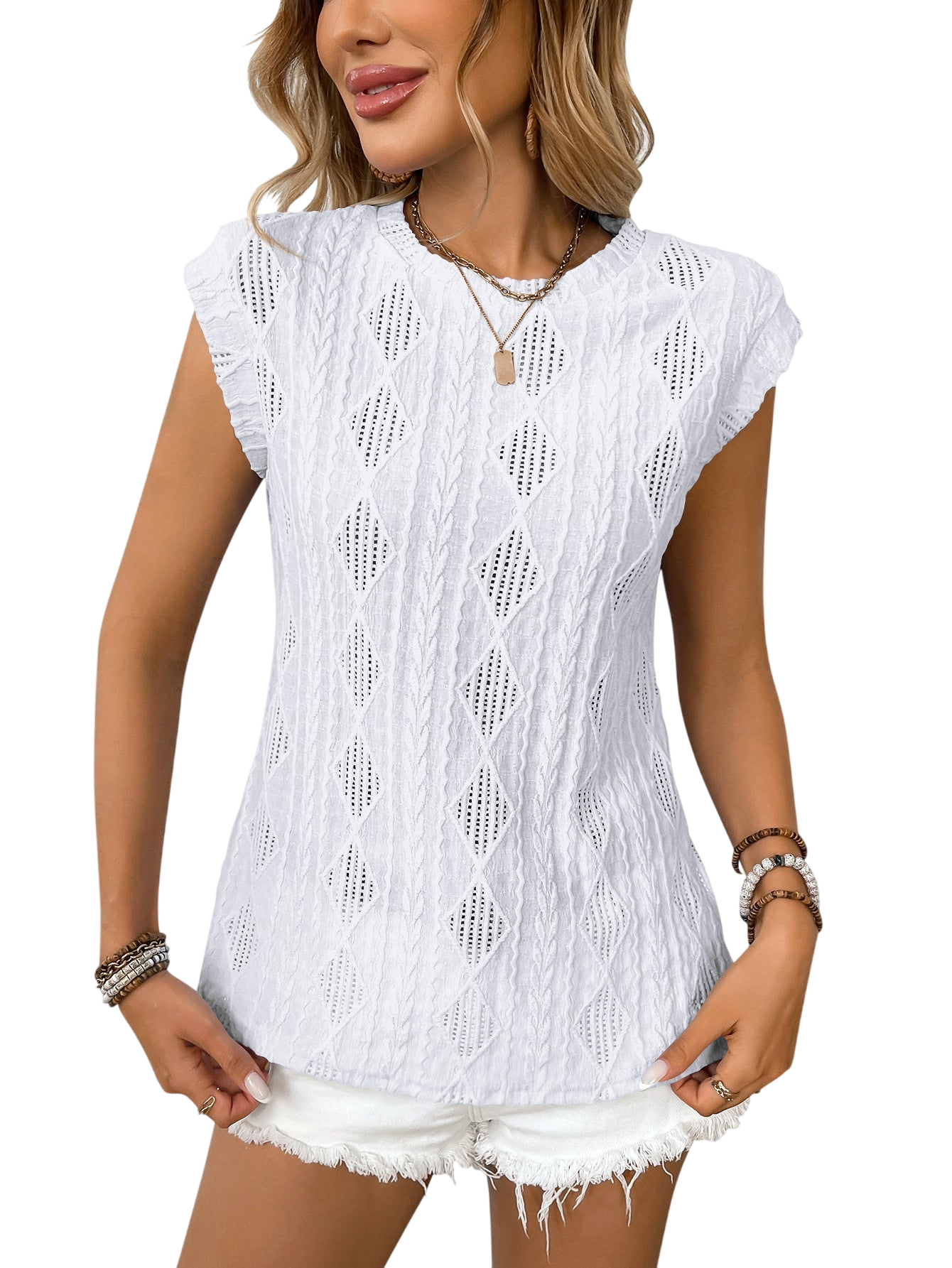 Delice™ | Women Lightweight Knit Chic Tee