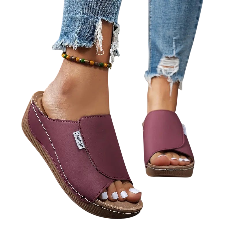 Skyla – Sandales plates confortables