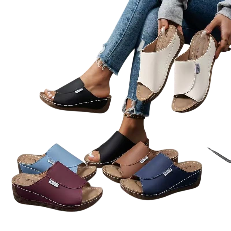 Skyla – Sandales plates confortables