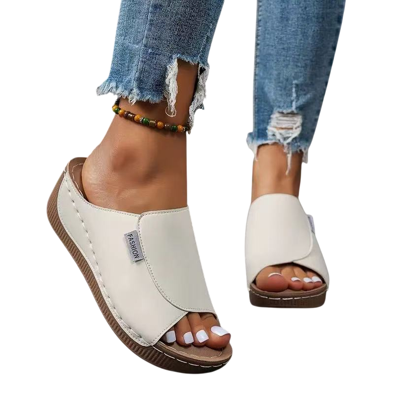 Skyla – Sandales plates confortables