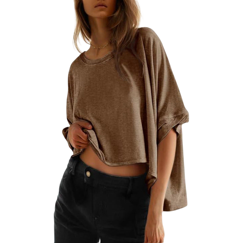 JOLI™ | T-shirt oversize classique ample pour femme