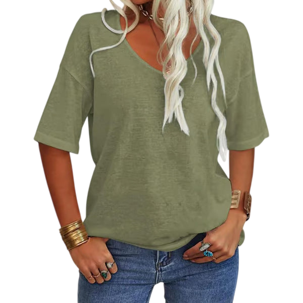 Krisanta™ | Loose Lightweight Minimalist T-Shirt