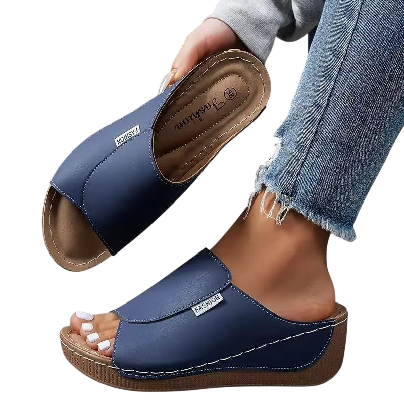 Skyla – Sandales plates confortables