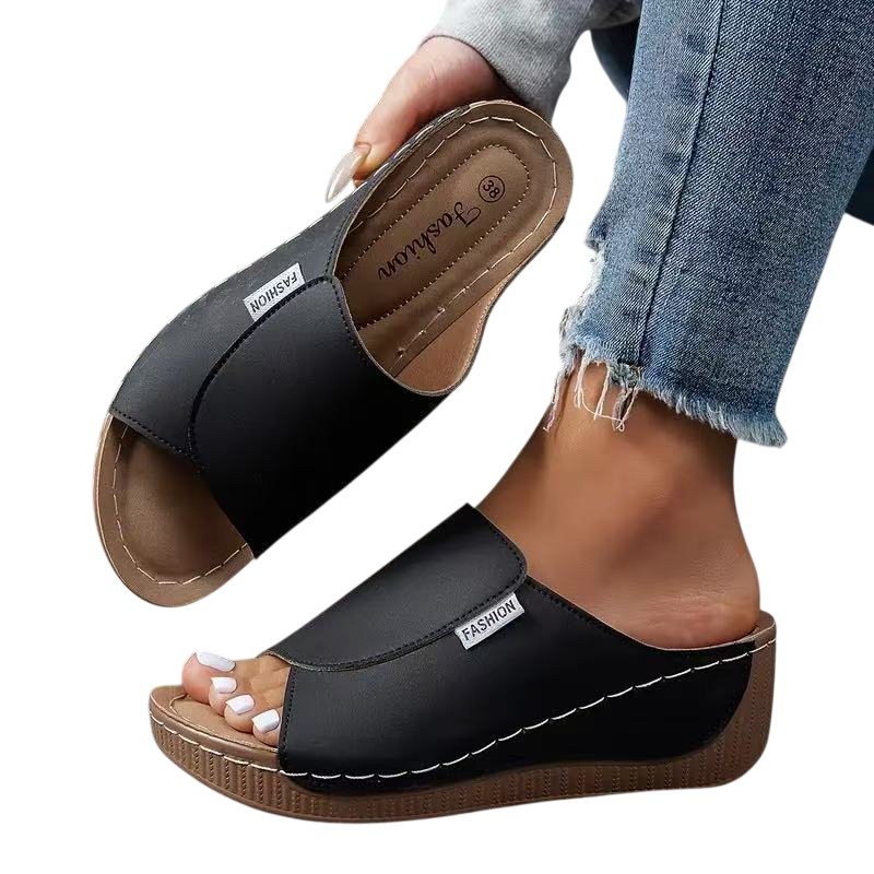Skyla – Sandales plates confortables