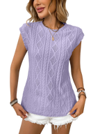 DELICE™ | T-shirt Chic en Maille Légère Femme