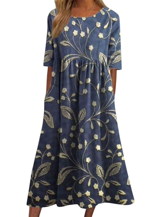 Lynley - Relaxed Midi Dress