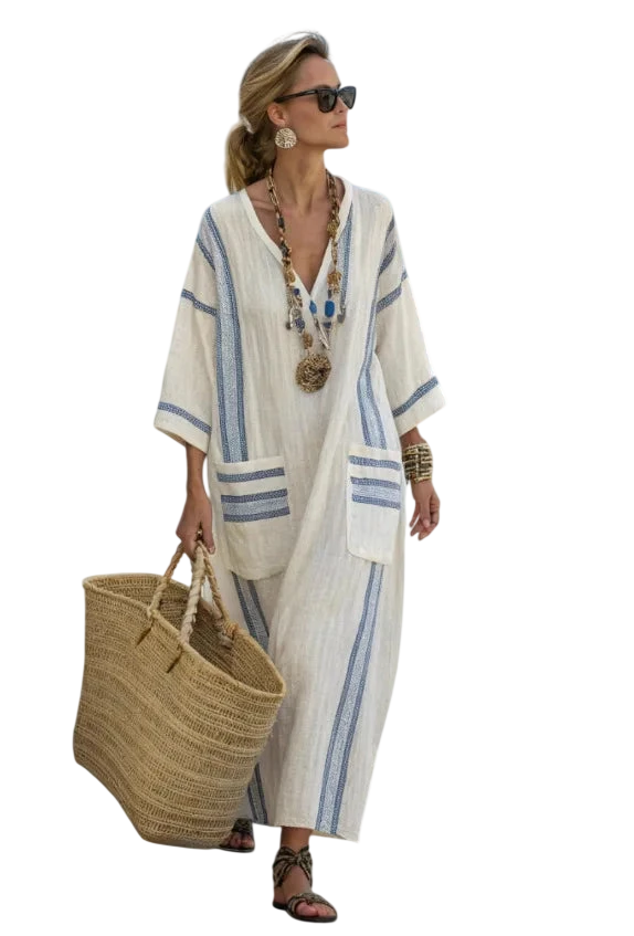 Angelina - Robe longue d'été