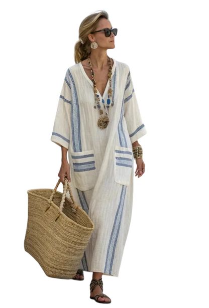 Angelina - Robe longue d'été