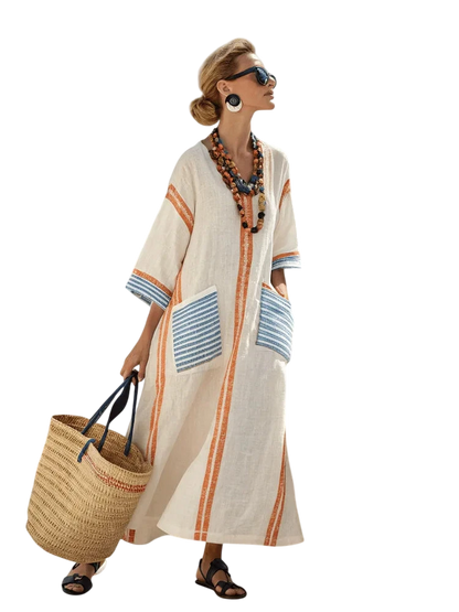 Angelina - Robe longue d'été