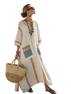 Angelina - Robe longue d'été
