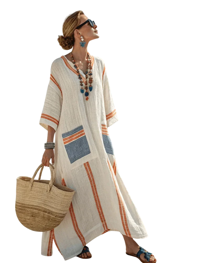 Angelina - Robe longue d'été