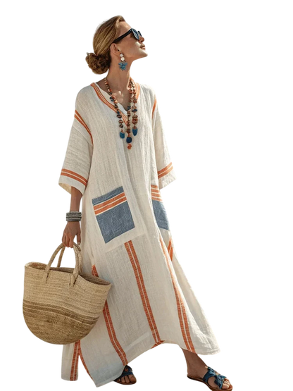Angelina - Robe longue d'été