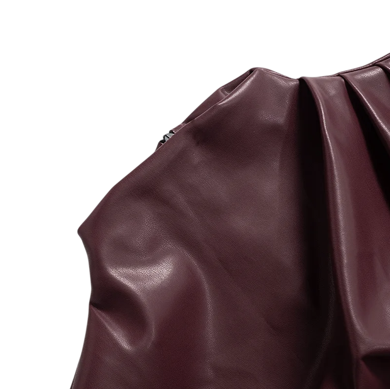 SERAN™ | Haut élégant en similicuir pour femme