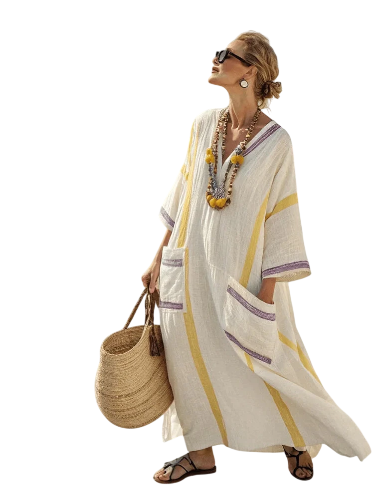 Angelina - Robe longue d'été