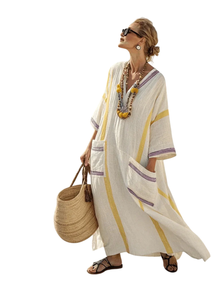 Angelina - Robe longue d'été