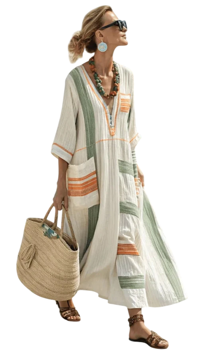 Angelina - Robe longue d'été