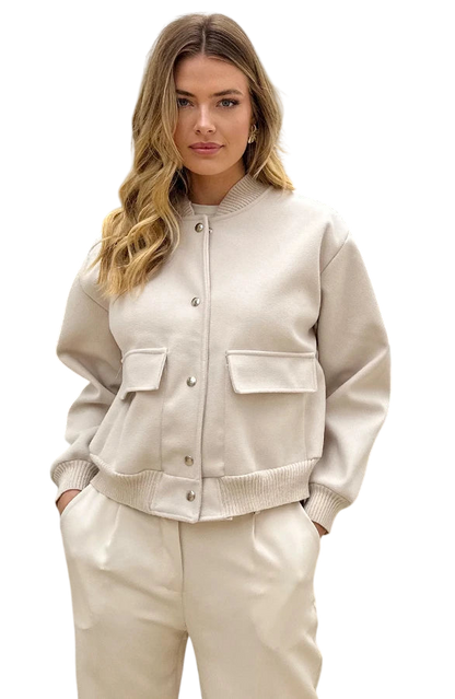Diana / Elegant Bomber Jacket
