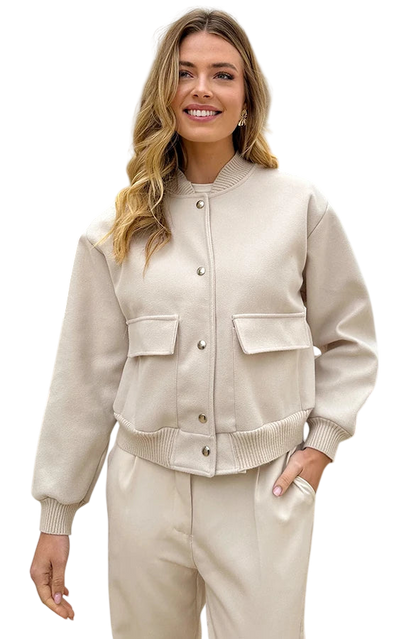 Diana / Elegant Bomber Jacket