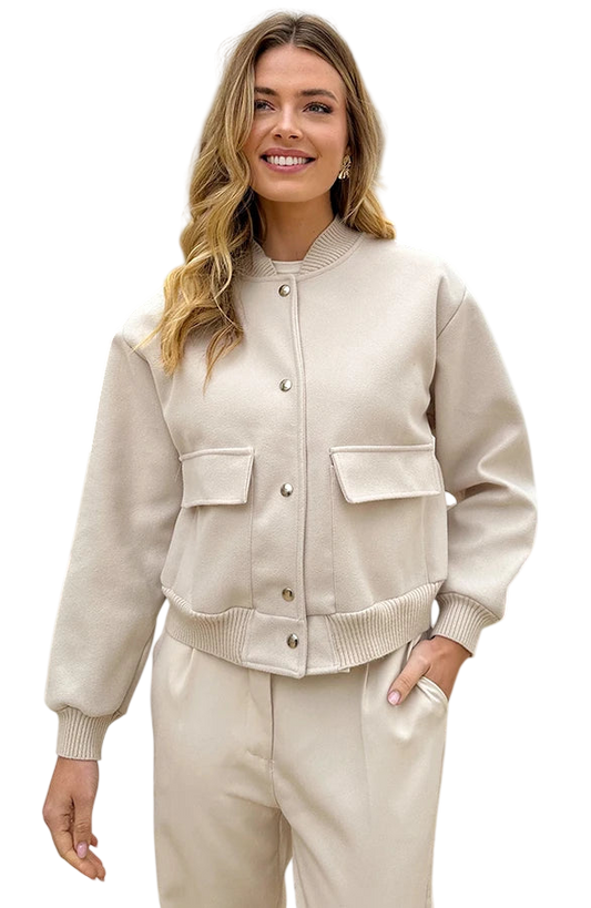 Diana / Elegant Bomber Jacket