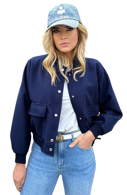 Diana / Elegant Bomber Jacket
