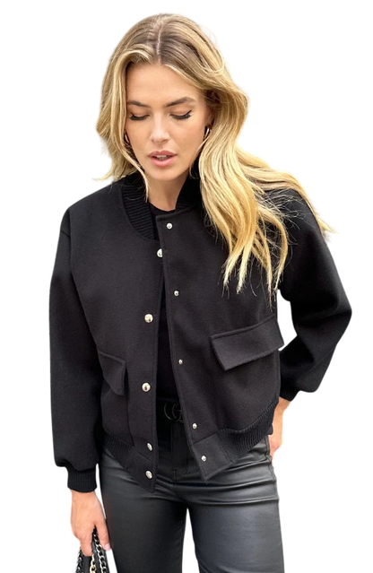 Diana / Elegant Bomber Jacket