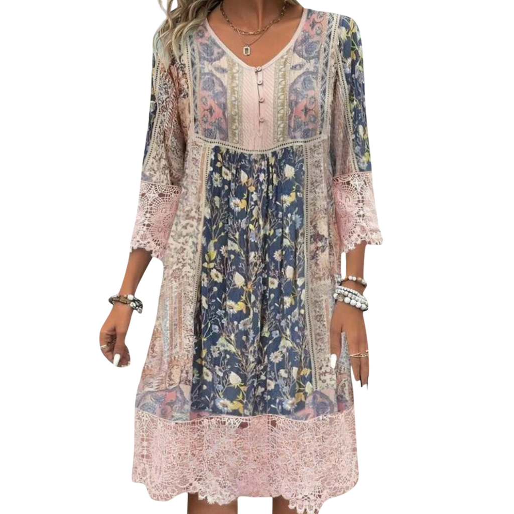 Debbie - Robe bohème chic