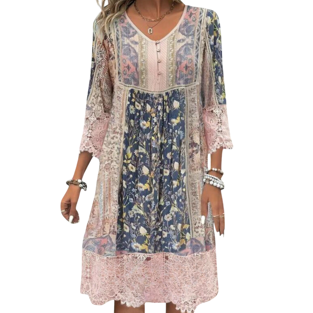 Debbie - Robe bohème chic