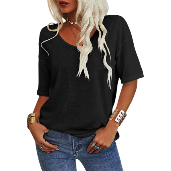 KRISANTA™ | T-shirt ample, léger et minimaliste