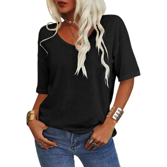 Krisanta™ | Loose Lightweight Minimalist T-Shirt