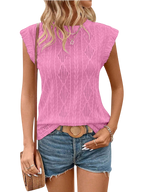 DELICE™ | T-shirt Chic en Maille Légère Femme