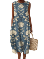 Belle | Robe midi bohème