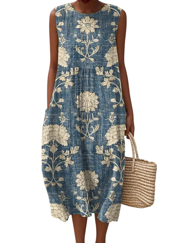 Belle | Robe midi bohème