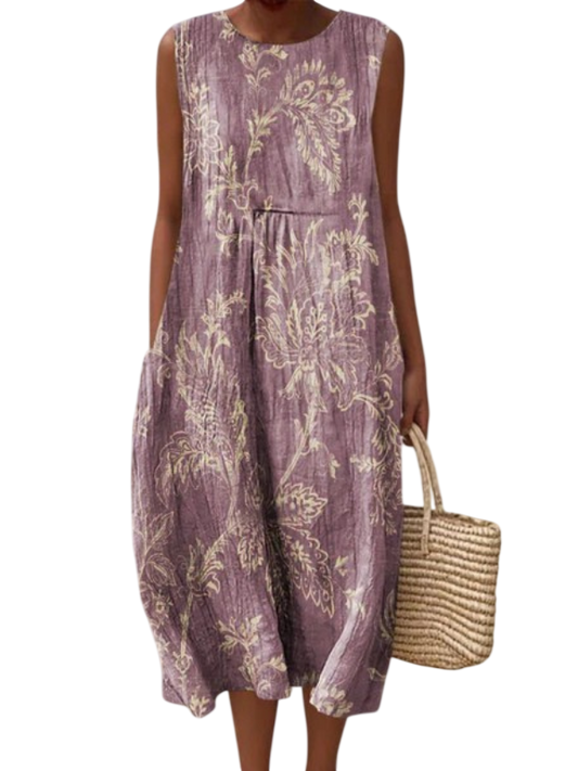 Mia | Floral Midi Dress