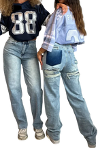 Roxy | Jeans vintage taille haute usés