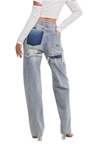 Roxy | Jeans vintage taille haute usés