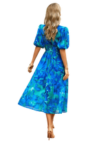 Lorenza – Robe midi printanière élégante