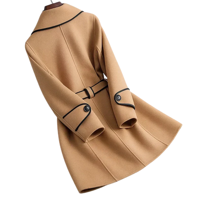 Marla – Elegant Jacket With Contrasting Trims