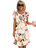 Phoebe - Robe à Volants Bloom