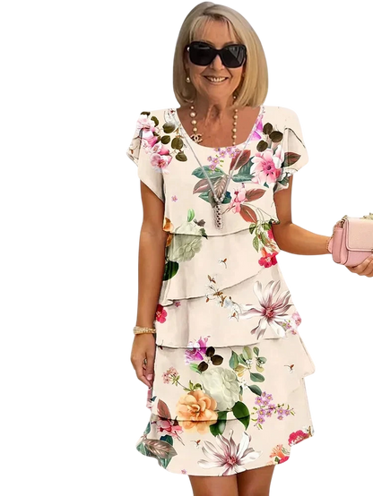 Phoebe - Bloom Ruffle Dress
