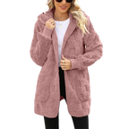 Talia – Checked Fleece Jacket