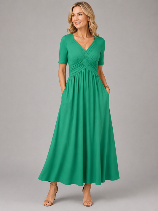 Angeli | Elegant Midi Dress