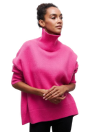 Cittra – Oversized Ribbed Turtleneck Sweater