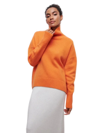 Cittra – Oversized Ribbed Turtleneck Sweater