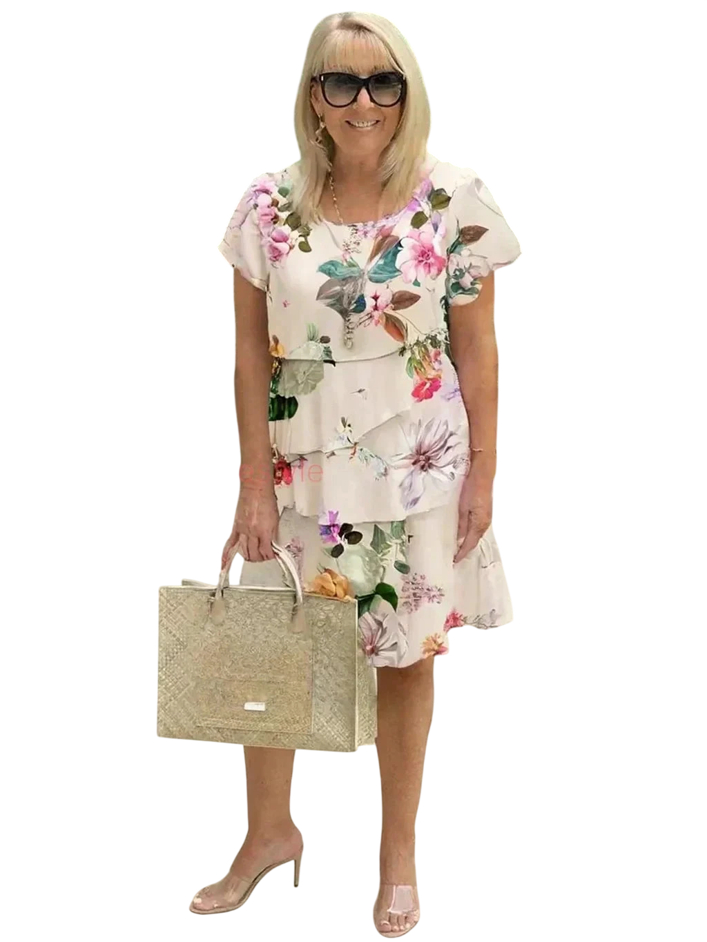 Phoebe - Robe à Volants Bloom