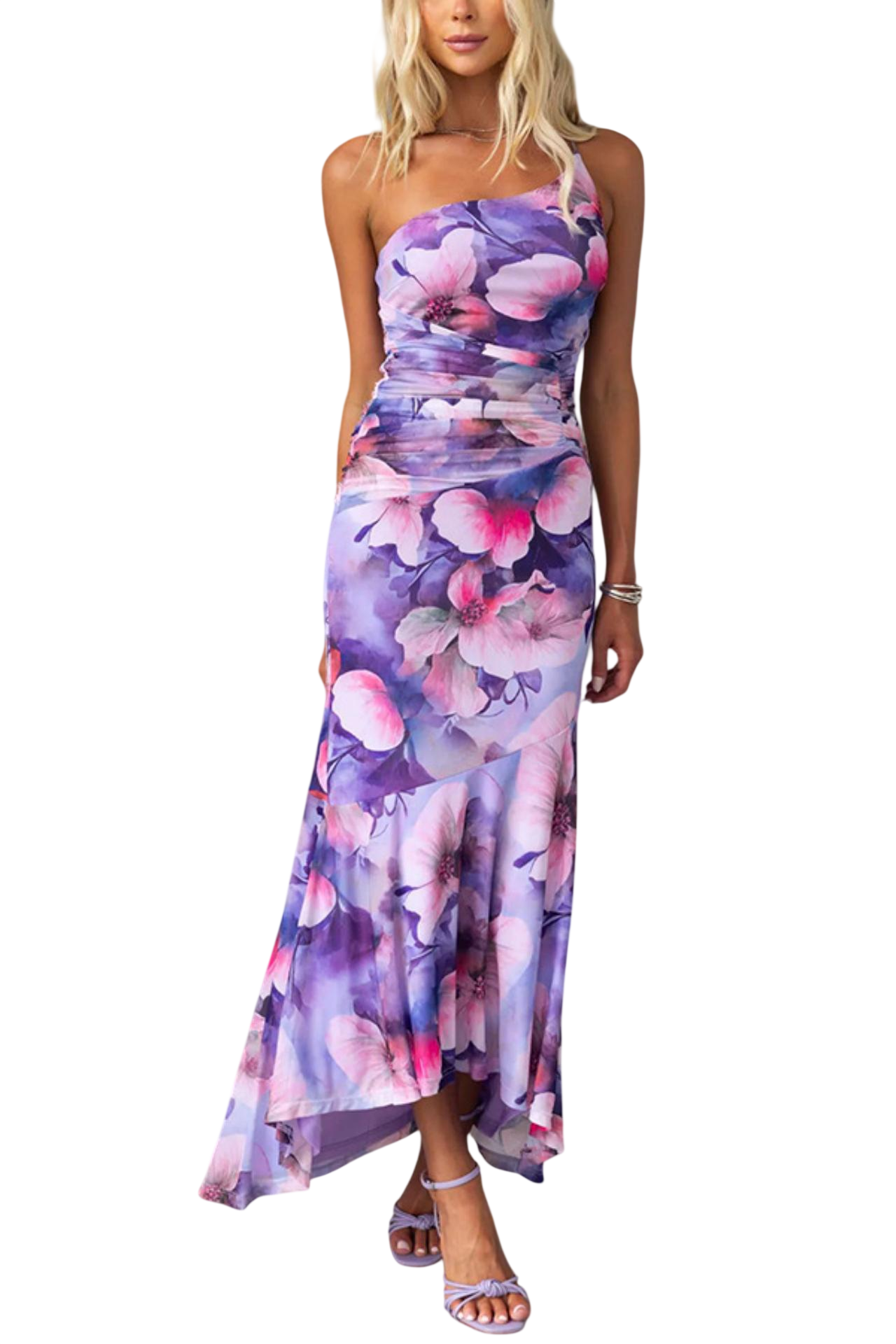Elara - Robe plissée