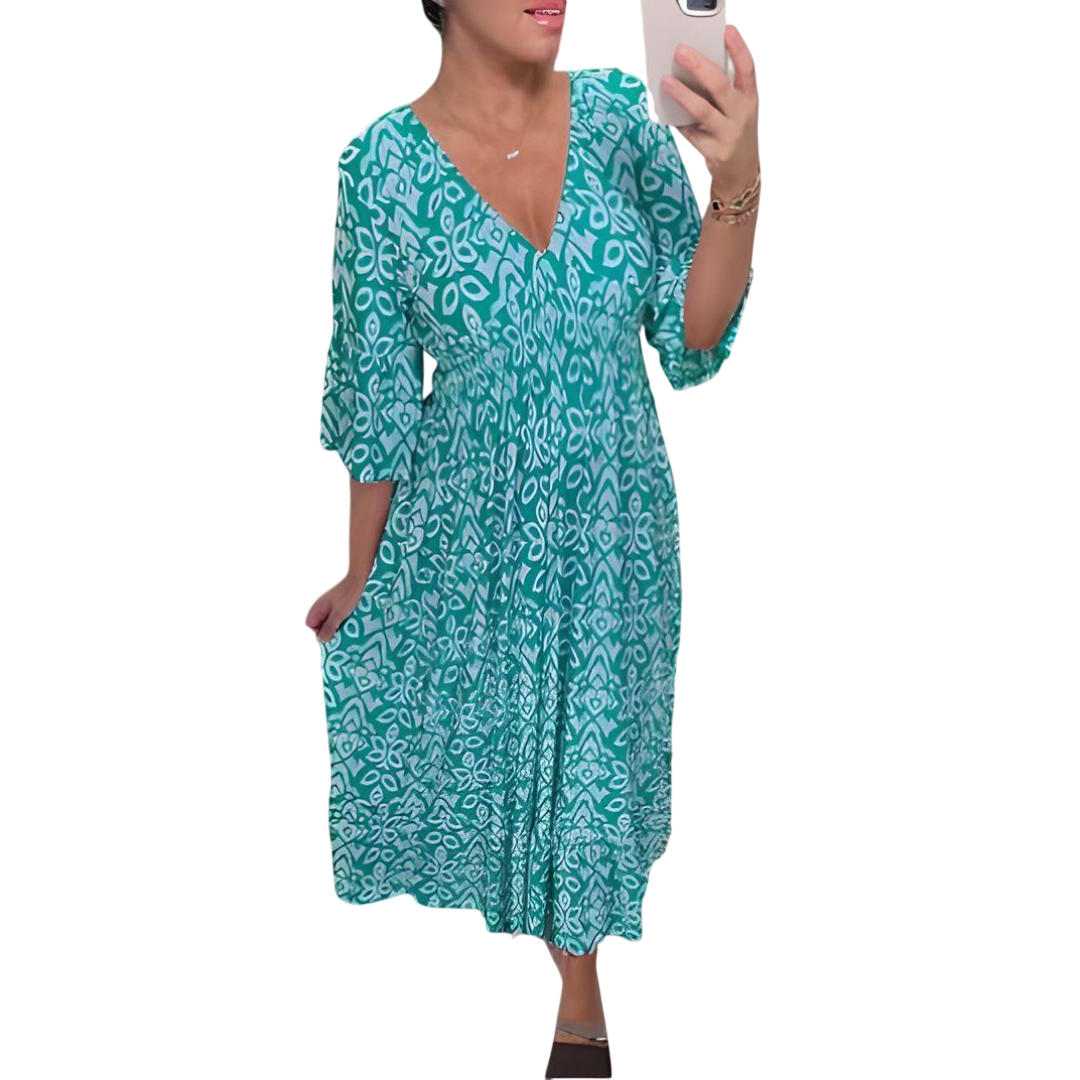 Lacey – Robe Imprimée Bohème